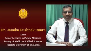 Our Alumni share their experience  Dr Janaka Pushpakumara [upl. by Brocklin]