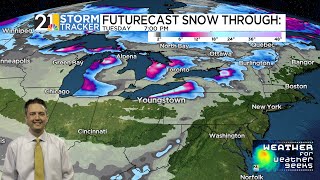 Lake Erie Snow Blitz After Thanksgiving  Weather For Weather Geeks 112624 [upl. by Ydnas352]