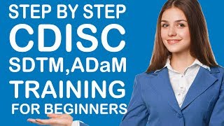 CDISC SDTM ADaM Online Training✔ Clinical SAS Programming Training For Beginners [upl. by Haidabej]