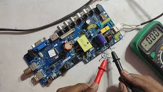 LED tv motherboard Ripeyring standby problem Ripeyring  24quot LED TV standby problem solution [upl. by Arahset566]