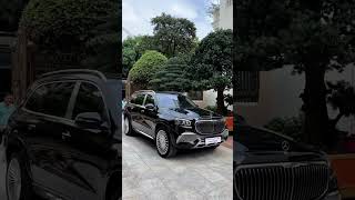 Maybach GLS 600 part 14 bounce mode Maybach gls Benz gls disco mode [upl. by Gore]