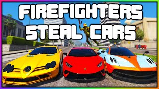 GTA 5 Roleplay  ROBBING DEALERSHIPS AS FAKE FIREMEN  RedlineRP [upl. by Birgit797]