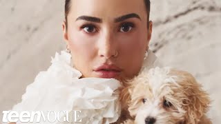 Pickle made his Teen Vogue debut 🥲🥒🐶 [upl. by Goddord]