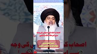 Ashabe Kahaf Ki 1 Neki Ne Unhen Yeh Maqam Dia😱🥰😍 Khadim Hussain Rizvi❤️ shorts like subscribe [upl. by Jeffry130]