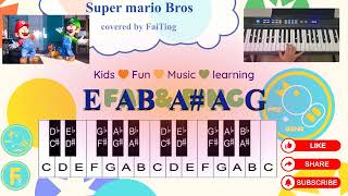 Super mario bros  piano covered by FaiTing [upl. by Liana]