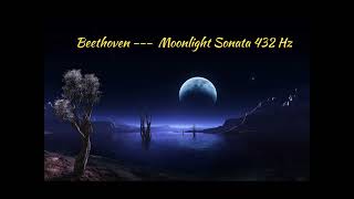 Beethoven  Moonlight Sonata 432 Hz [upl. by Essilec886]