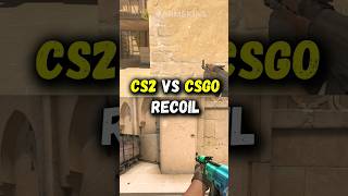 CS2 amp CSGO recoil comparison AK47 Galil P90 shorts [upl. by Eudo]