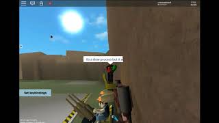 A ROBLOX metalworks sandbox demo wall climbing creation [upl. by Wira]