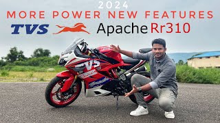 2024 tvs apache rr310 Telugu review [upl. by Topper]