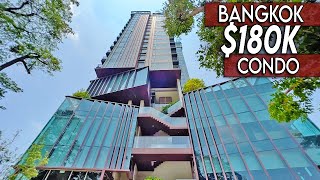 What 180K gets you in Bangkok Thailand  Bangkok Condo Tour [upl. by Yanehc771]