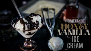 The Best Homemade Ice Cream Recipe Without Machine  Vanilla Ice Cream Recipe With Honey [upl. by Ahtenek]