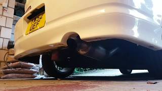 JS Racing Exhaust Sound on Honda Integra Type R DC5 [upl. by Engel482]