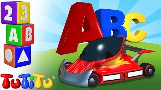 TuTiTu Preschool  Race Cars  Learning the Alphabet with TuTiTu ABC [upl. by Doane]