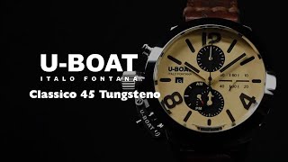 First Look at the UBoat Classico 45 Tungsteno [upl. by Anawd]