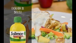 Ensalada de brócoliRecetas de comida con limón [upl. by Blisse817]