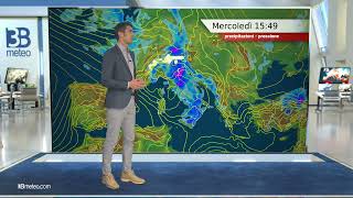 Previsioni meteo Video per mercoledì 10 maggio [upl. by Atnauqal]