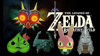 Majoras Maske  KrogMaske und mehr in Zelda Breath of the Wild finden  Alle DLC Rüstungen Part 1 [upl. by Marja599]