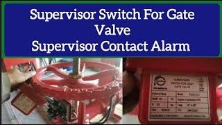 Fire Alarm System  Supervisory Switch Fixed Karne Ka Tarika  Supervisor  Temper Switch [upl. by Publea]