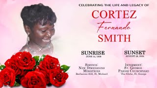 Celebrating the Life amp Legacy of Cortez Fernando Smith [upl. by Nyliak]