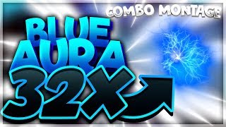 Veroxus Minecraft PvP Texture Pack Blue Aura 32x  Combo Montage [upl. by Pelag]