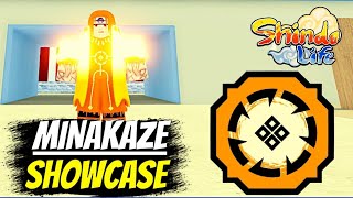 Minakaze Full Showcase en Español  Shindo Life [upl. by Sewoll]