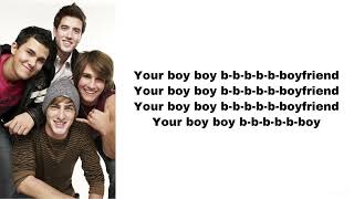 Big Time Rush  Boyfriend letra [upl. by Russian]