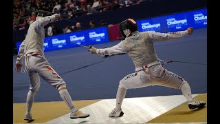 2023 CIP Challenge International de Paris Team Mens Foil Bronze Medal Highlights [upl. by Suelo]