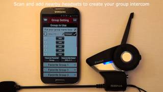 Sena 20S How To Video Group Intercom Setup [upl. by Mayes636]