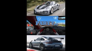 Porsche 911 GT2 RSSilverstone Circuit430kph top speed PART 7 [upl. by Anaejer152]