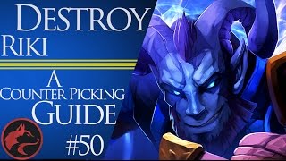 How to counter pick Riki Dota 2 Counter picking guide 50 [upl. by Aihsekin]