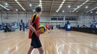 Vic open open div 1 boys Eltham vs Nunawading [upl. by Ellesig]