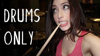 DRUMS ONLY 12 FOOT NINJA  ONE HAND KILLING  DRUM COVER BY MEYTAL COHEN [upl. by Sabrina]