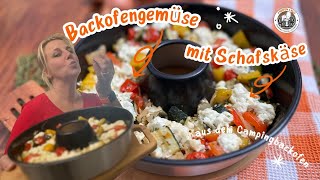 Backofengemüse mit Feta  Omnia Campingbackofen Rezepte [upl. by Havard]