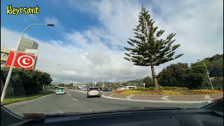 Driving 🚕 around Porirua City Wellington New Zealand [upl. by Hume]