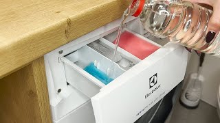 I put sponges in the washing machine drawer and soak them The mold disappears instantly [upl. by Eniaj]