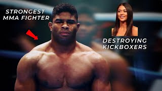 Strongest MMA Fighter Destroying Kickboxers  Alistair Overeem [upl. by Airdna]