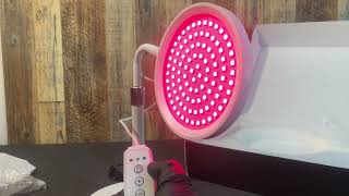 Shyineyou Red Light Therapy Lamp Unboxing [upl. by Xever]