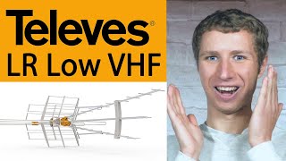 Televes DAT BOSS Mix LR LowVHFHighVHFUHF Antenna Review [upl. by Clary527]