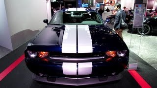 2013 Dodge Challenger SRT8  Exterior and Interior Walkaround  2013 Detroit Auto Show [upl. by Eenehs]