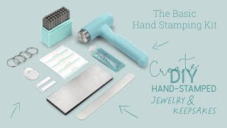 ImpressArt Basic Hand Stamping Kit for Metal Stamping Jewelry [upl. by Aicineohp]