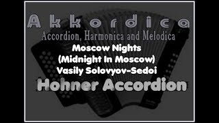 Moscow Nights Midnight In Moscow Vasily SolovyovSedoi Hohner Accordion VST VST3 Audio Unit [upl. by Shalom]