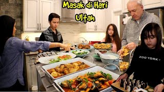 Masak Di Hari Ultah Menu Tortilla chipsKerangNasi Kuning Sushi DLL [upl. by Darrey]