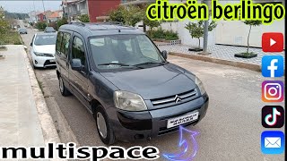 لبيع ستروين برلانغو موديل 2008 منطاج فرنسا سيارة روعة citroënberlingomultispace [upl. by Leahcimsemaj]