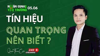 Chứng khoán hôm nay  Nhận định thị trường 562024 Tín hiệu quan trọng nên biết [upl. by Adiazteb]