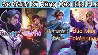 Top Những Pha Higlight Múa Flo Cực Khét Của Các Idol Tik Tok  Tik Tok Liên Quân 2022 [upl. by Ahtanoj]