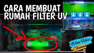 Filter UV Aquarium  Cara Pasang Lampu UV di Filter  Filter UV Pipa PVC [upl. by Suhploda]