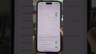 How To Add Siri on iPhone 15 Pro Max [upl. by Gredel]