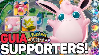 MELHORES GOLPES PROS SUPPORTERS DE POKÉMON UNITE [upl. by Quill]