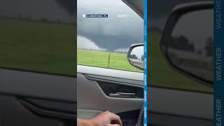 Clewiston FL Sees Apparent Tornado as Milton’s Rainbands Come Ashore [upl. by Euqinamod]