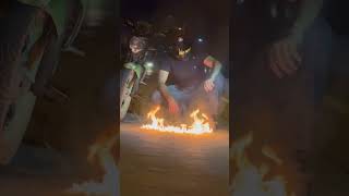 Burnout on Fz 155 yamahafz15 yamahar15 stunt youtubeshorts shortvideo [upl. by Enirok]